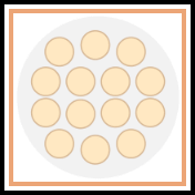 ASTIGU[圧]の糸断面