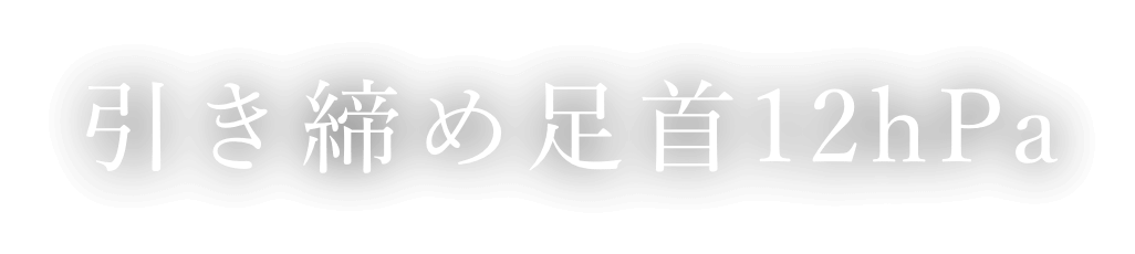 引き締め足首12hPa